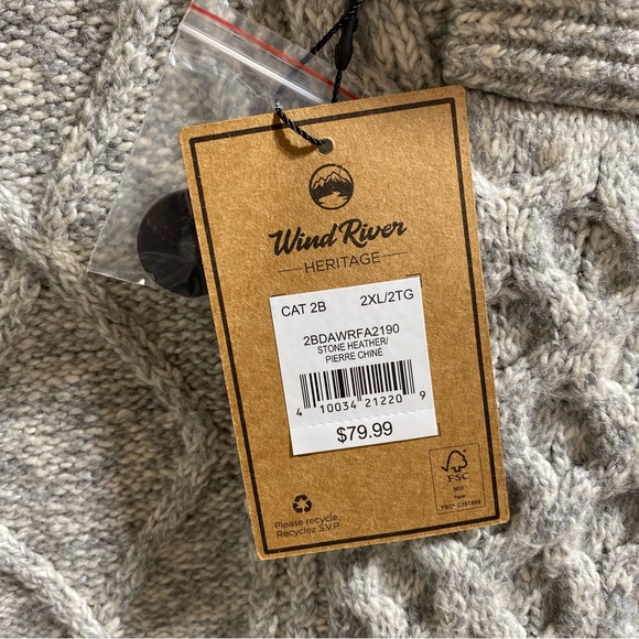 Wind River Heritage Sweater for Men - Picture 6 of 7